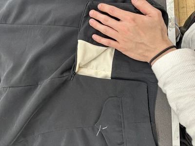 Skirt lining process