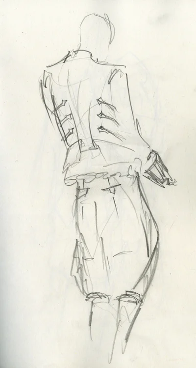 Fashion Sketch Illustration