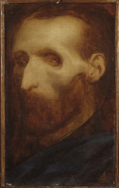 Self Portrait as a Dying Man by Theodore Gericault